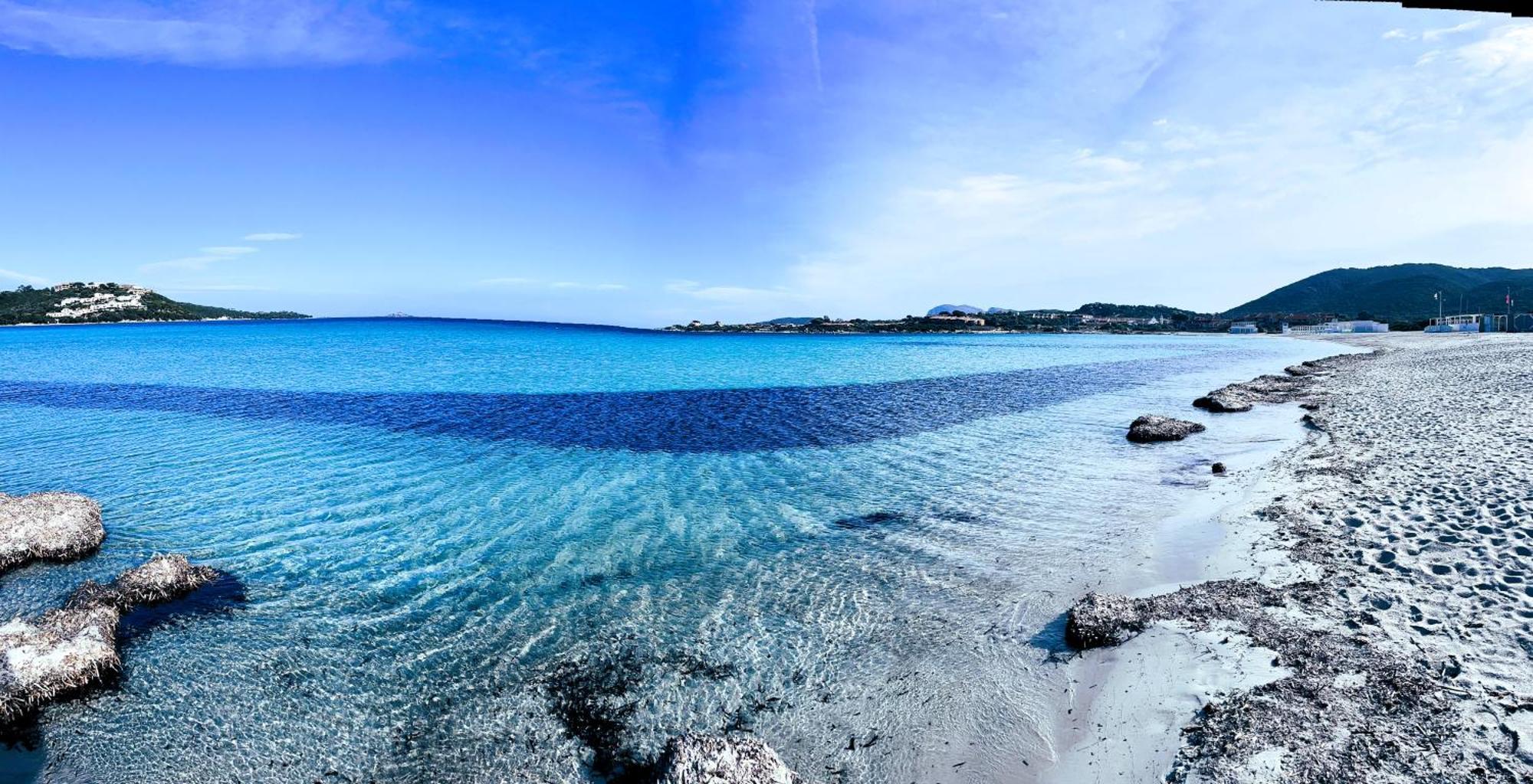 Splendida Vista Mare Zona Centrale Porto Rotondo Posto Auto Privato Exterior foto